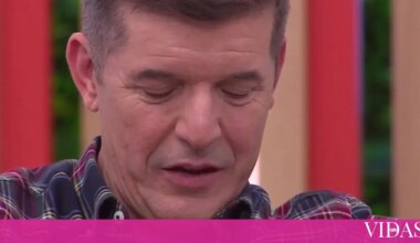 João Baião desaba em lágrimas em direto: "O que custa é deixá-lo lá e ver o olhar dele" - Últimas