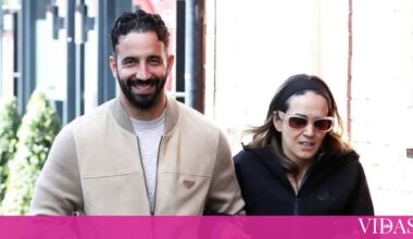 Fim de ciclo em Inglaterra: Ruben Amorim e a mulher distribuem presentes na escola dos filhos - Últimas