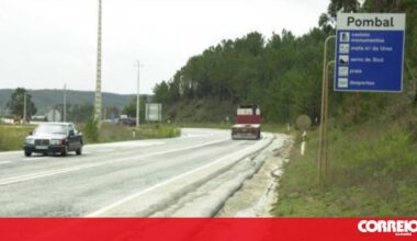 Três mortos em acidente no IC2 no concelho de Pombal - Portugal