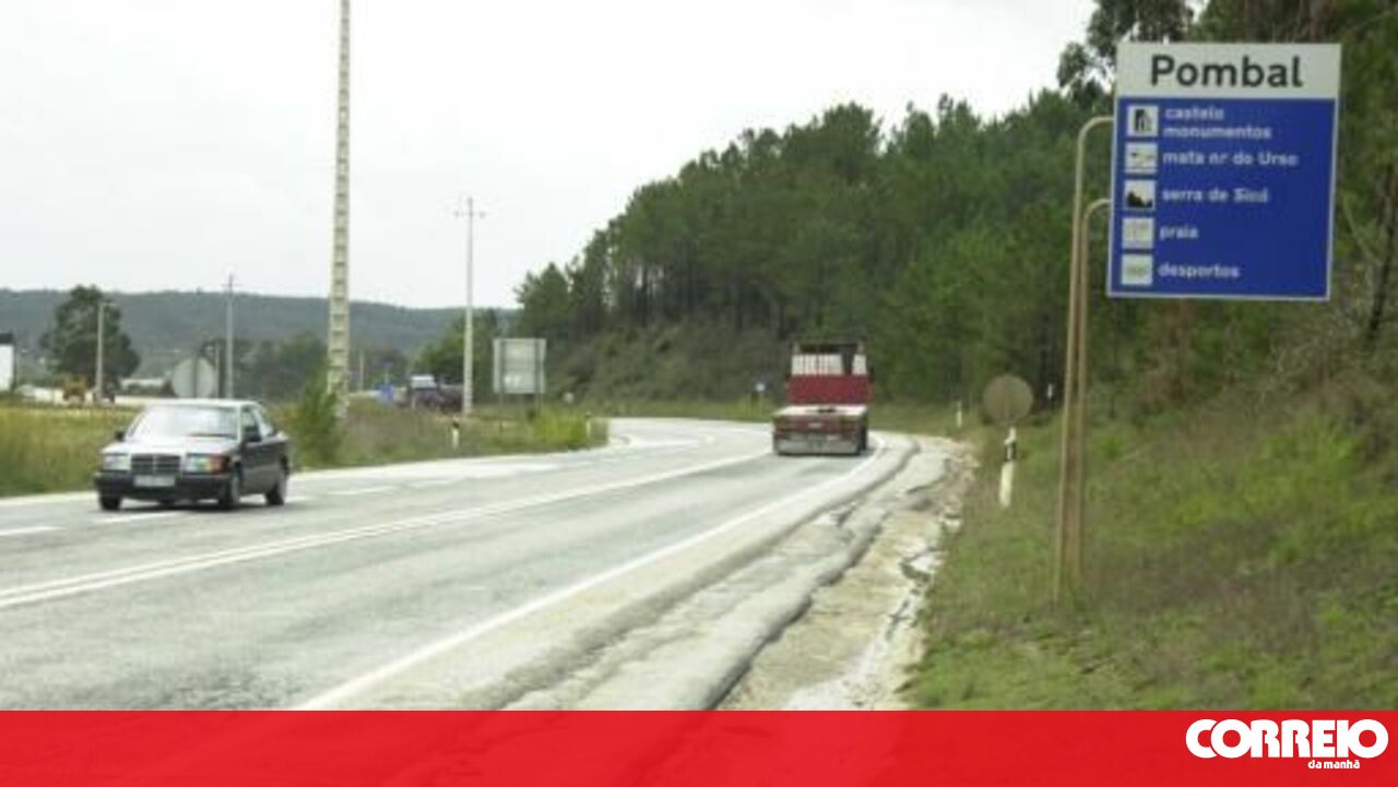 Três mortos em acidente no IC2 no concelho de Pombal - Portugal