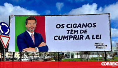 Tribunal rejeita pedido de Ventura para suspender retirada dos cartazes com menção à comunidade cigana - Política
