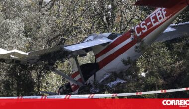 Água no combustível manda avioneta abaixo em Coimbra - Portugal