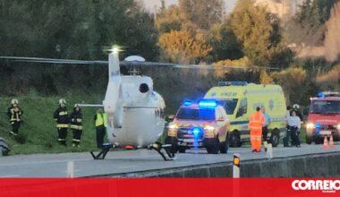 Trânsito reaberto na A1 em Póvoa de Santarém após despiste com um ferido - Portugal