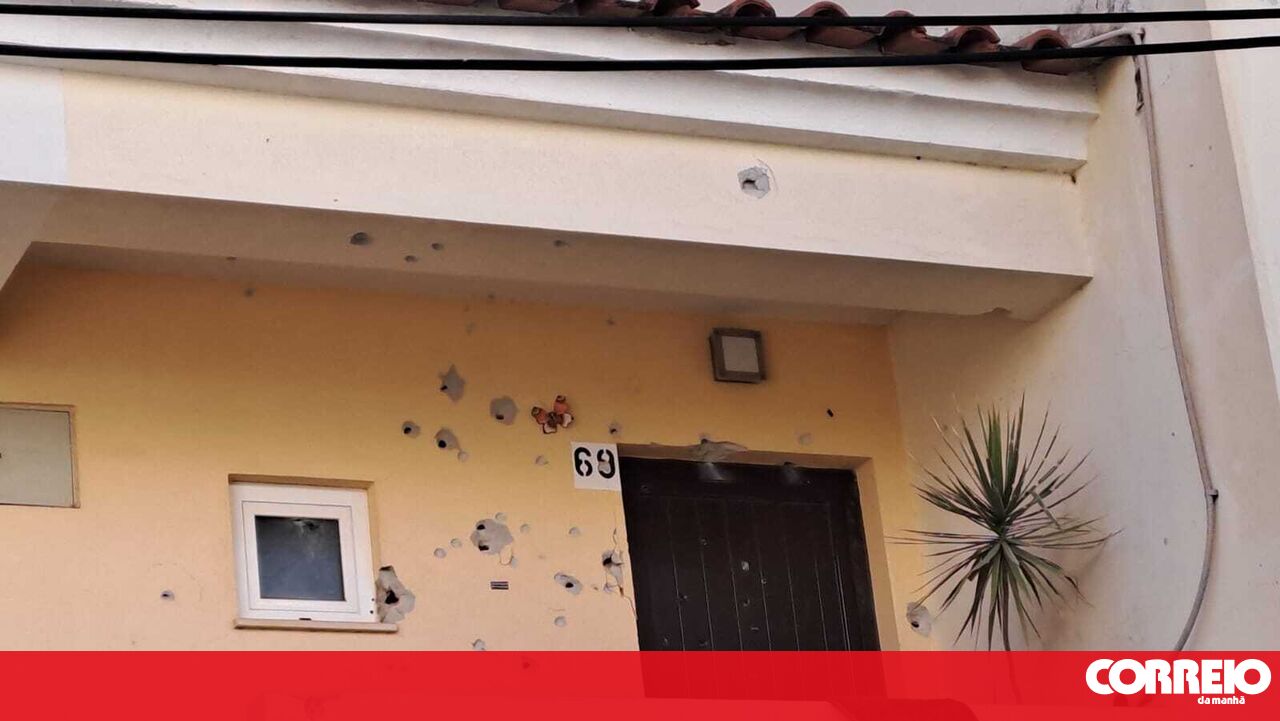 Tiros disparados contra fachada da casa em Silves - Portugal