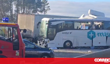 Autocarro português envolvido em choque em cadeia com 100 viaturas em França. Há dois mortos - Mundo