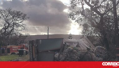 Idoso agride dois bombeiros com muleta em acidente - Portugal