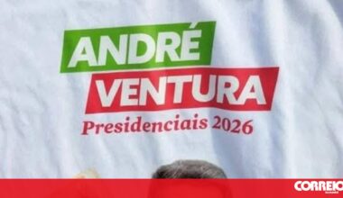 T-shirts oferecidas pela campanha de André Ventura são 'made in Bangladesh' - Eleições Presidenciais 2026