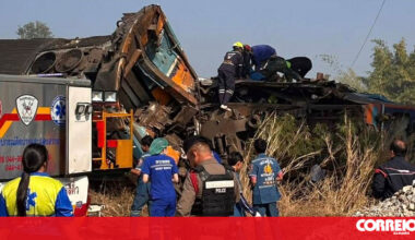 Pelo menos 29 mortos após queda de guindaste sobre comboio na Tailândia - Mundo