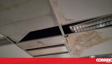 Água a pingar nos gabinetes e fita-cola a segurar tectos: Sindicato denuncia falta de condições nos tribunais - Sociedade