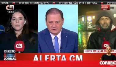 CMTV ultrapassa canal 1 da RTP com cobertura do mau tempo - Tv Media
