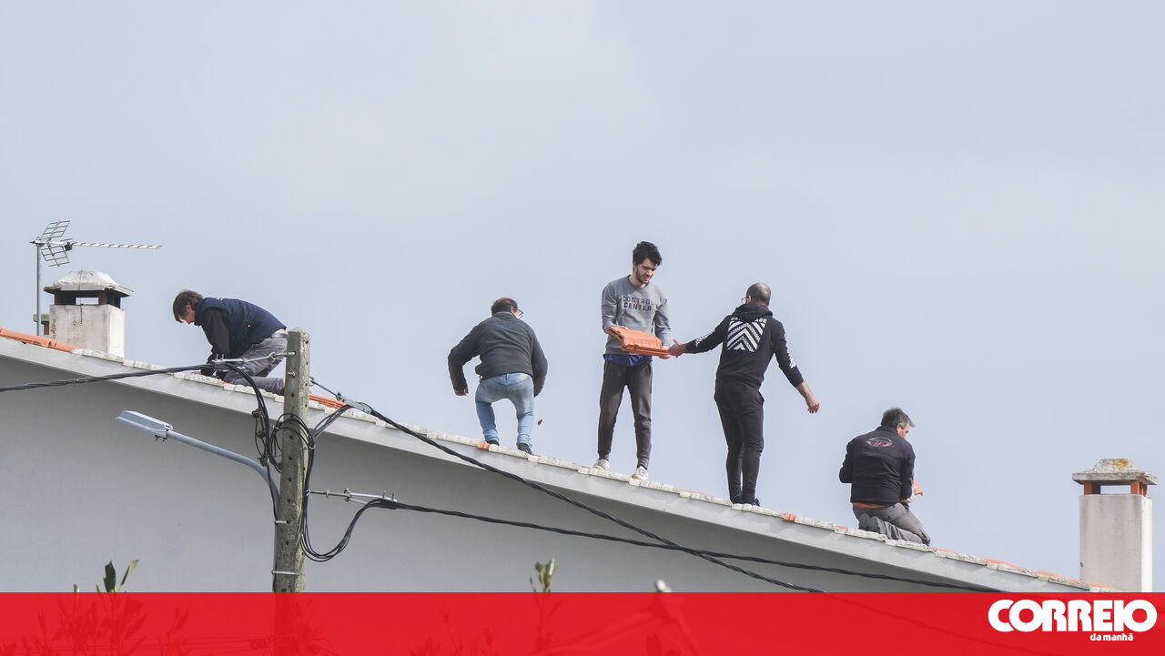 Morre segundo homem este sábado a arranjar telhados danificados pela 'Kristin' - Portugal