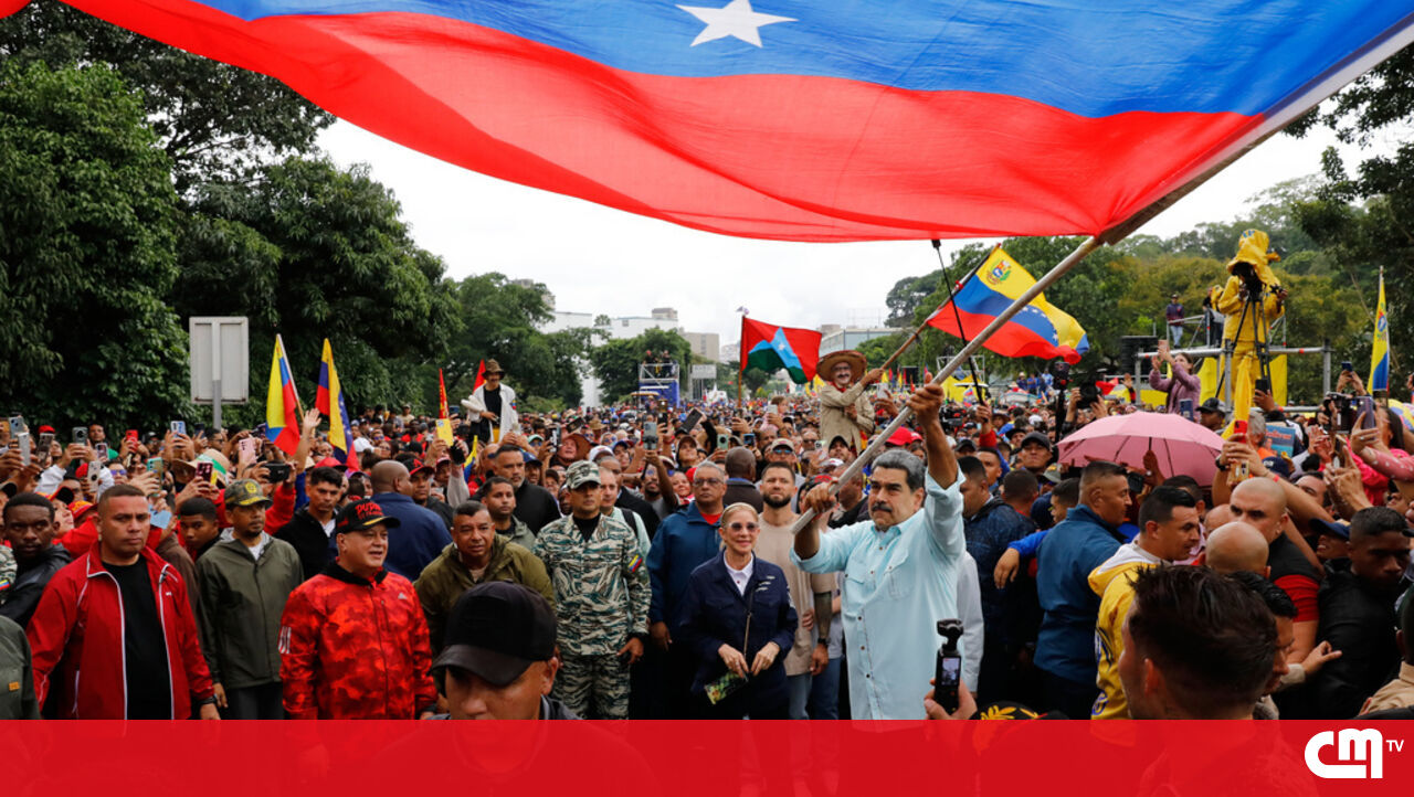 Portugueses na Venezuela temem violência e agravamento da crise humanitária após explosões - Vídeos