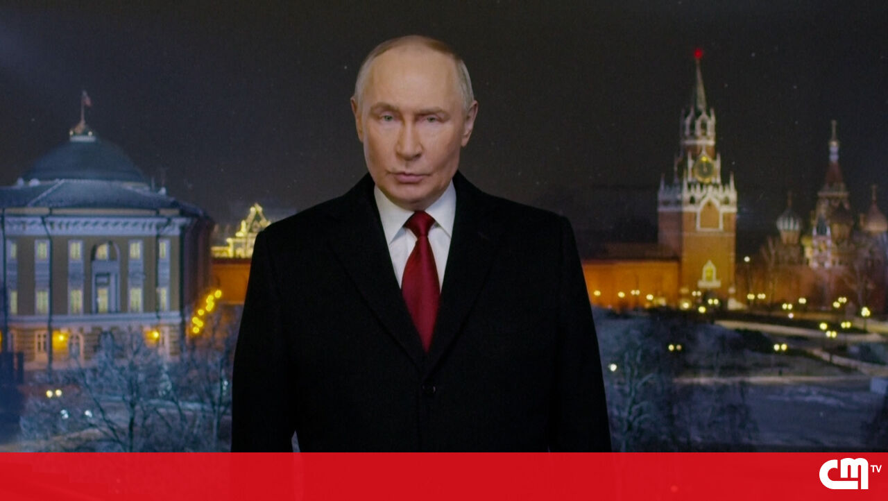Putin convicto da vitória da guerra no seu discurso de Ano Novo - Vídeos