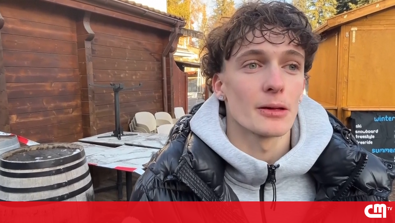 “Vi pessoas a morrer”: Testemunhas relatam pânico após incêndio mortal na Suiça - Vídeos