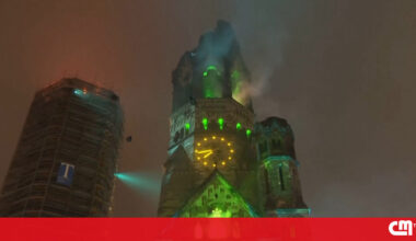 Figuras inspiradas nos Dementors sobrevoam Berlim - Vídeos