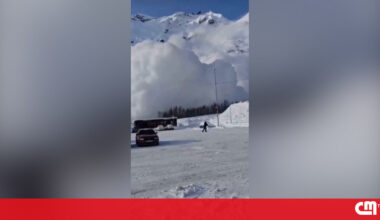 Impressionante: vídeo mostra avalanche espetacular desencadeada no Cáucaso russo - Vídeos