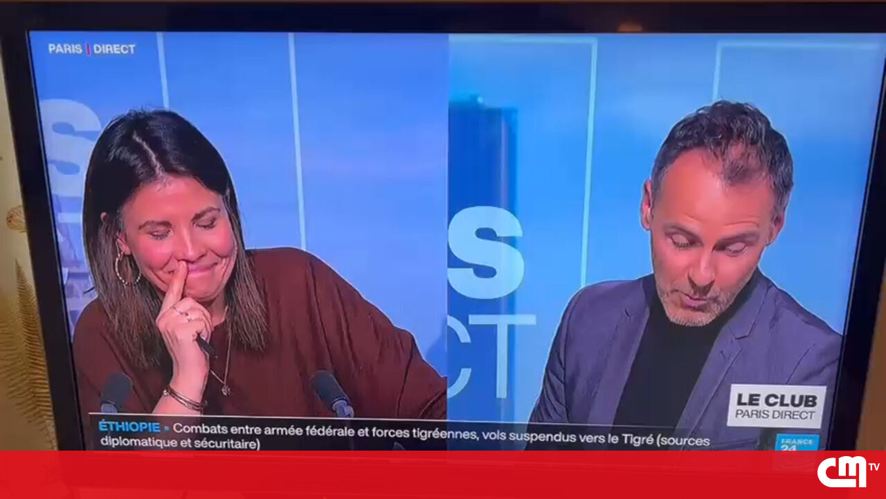 Momento em que Cardeal Américo Aguiar se assusta com festejos do golo do Benfica no NOW chega a televisão francesa - Vídeos