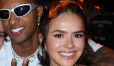 Maisa Silva comemora o aniversário de Rodrygo