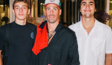 Filho de Marisa Monte aparece em clique raro com o pai, ex da cantora, em sessão que reuniu famosos