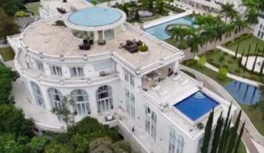 Maior mansão do Brasil custa R$ 1 bilhão e pertence a apresentadora de TV; fotos