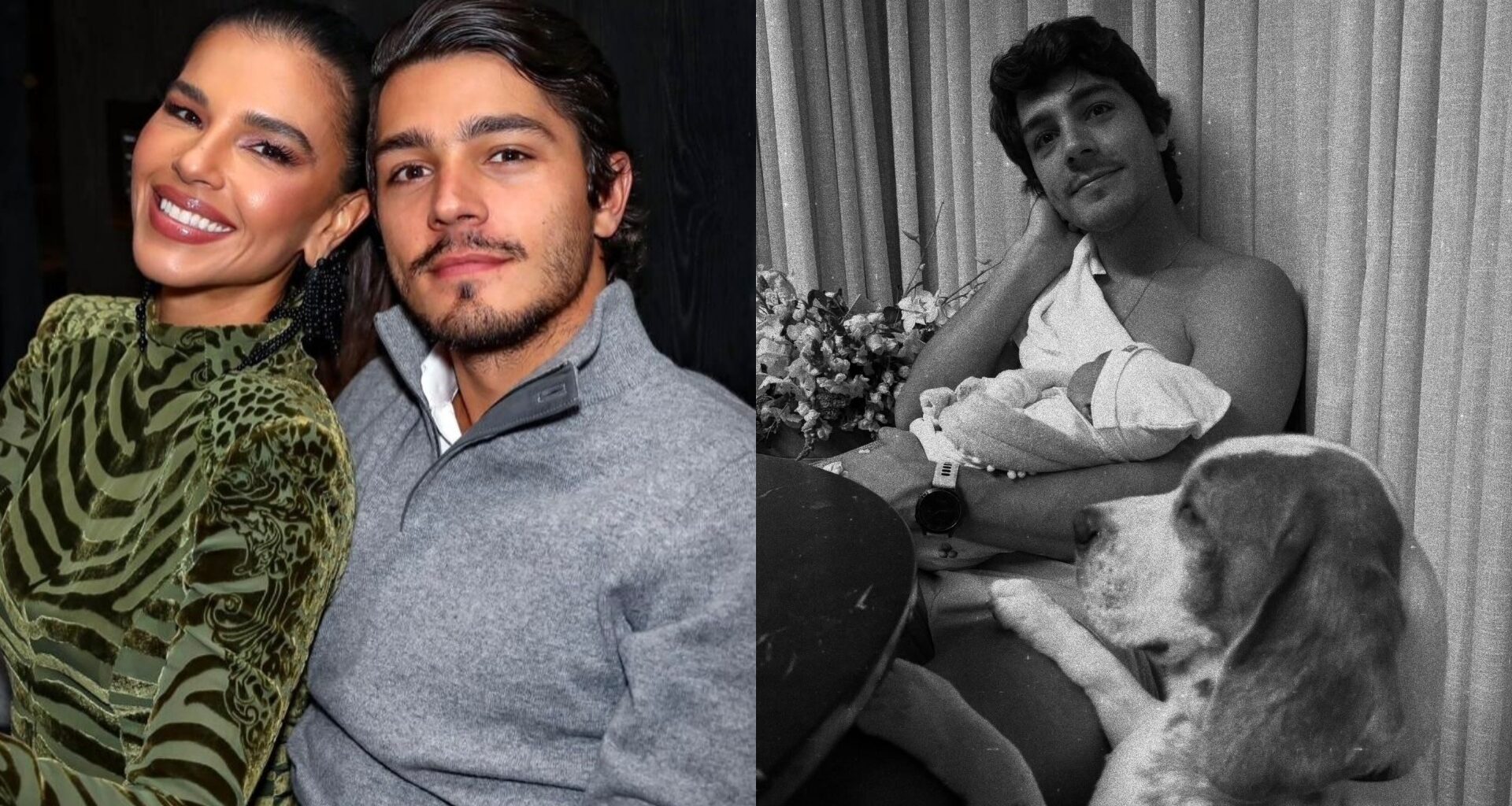 Mariana Rios comemora o aniversário do noivo