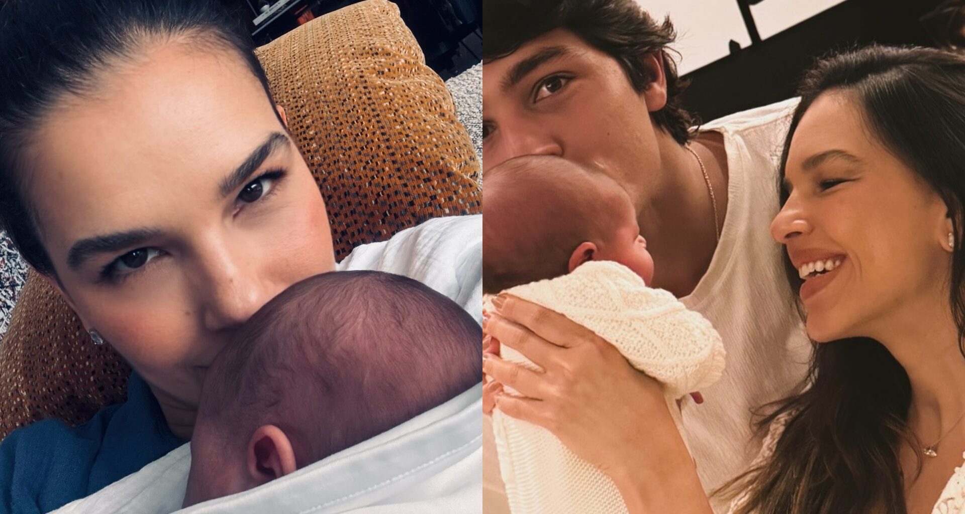 Mariana Rios posta fotos com om filho