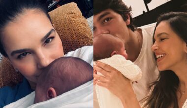 Mariana Rios posta fotos com om filho