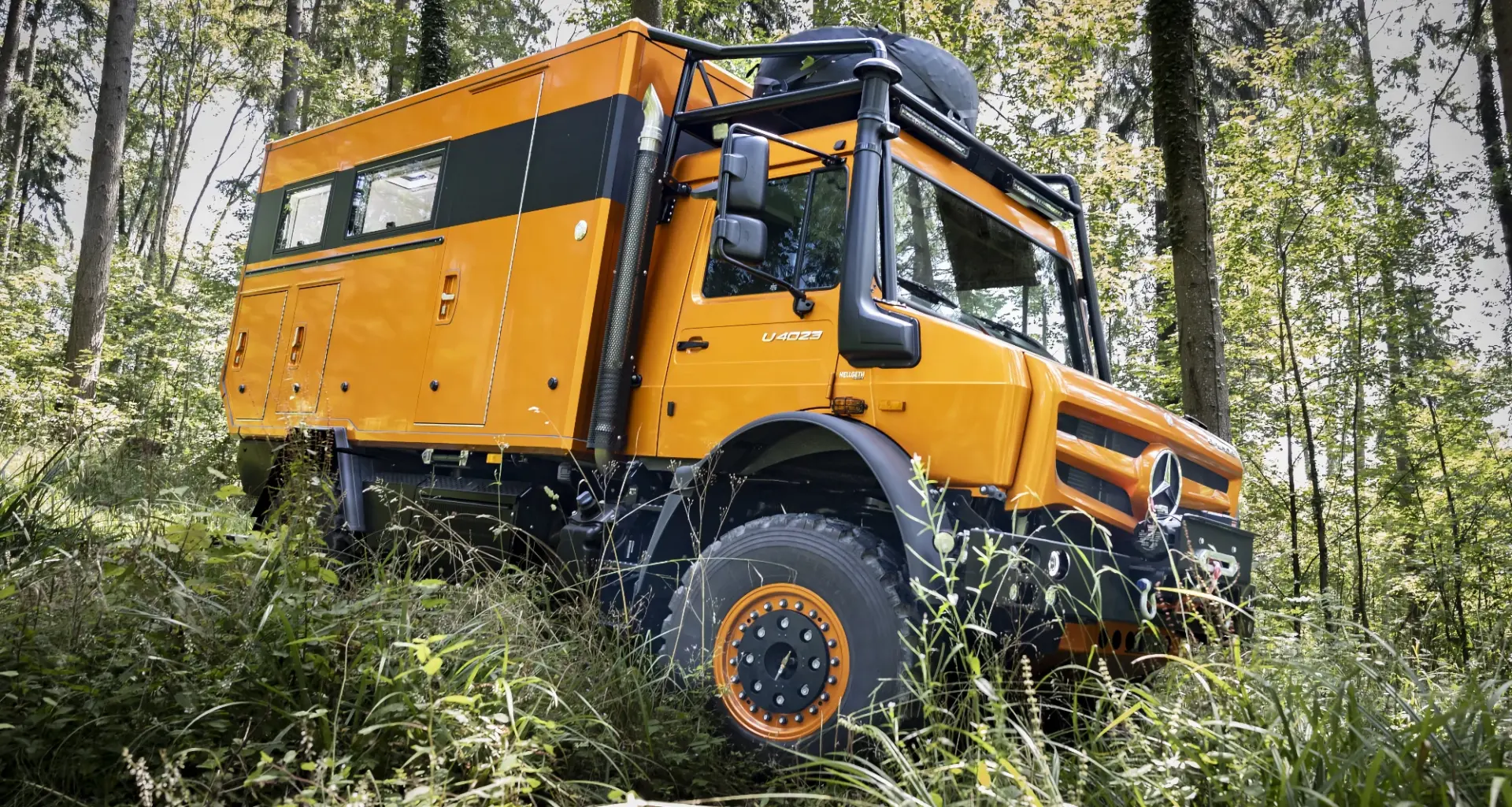 Mercedes-Benz e Hellgeth reinventam o Unimog com o TenereX, um overlander de luxo extremo