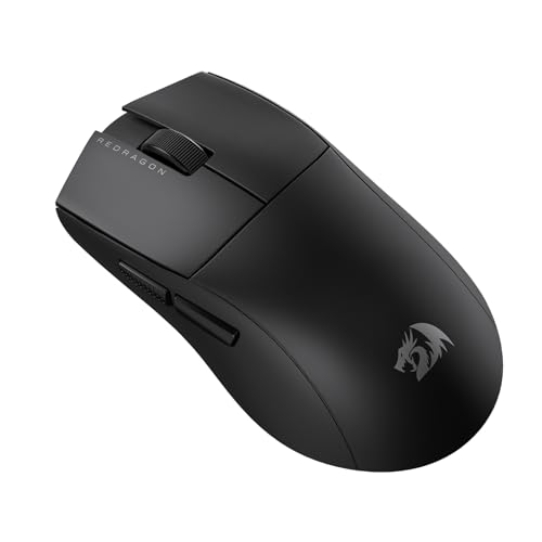 Mouse Gamer Redragon King Lite Preto Sensor PAW3313 10000 DPI