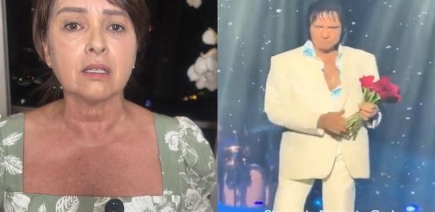 Atriz defende ex-marido Roberto Carlos após críticas