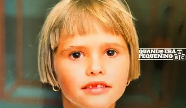 Quando era pequenina: "Tinha uma admiração gigante pelo meu pai"