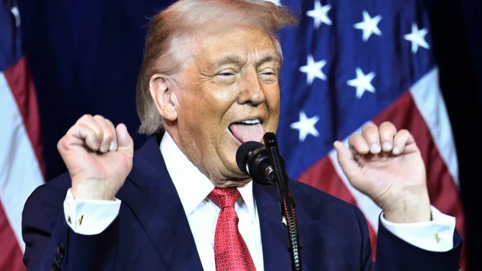 Donald Trump fez troça de Macron (e não só): "Por favor, não conte"