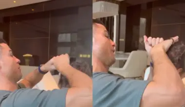 Cristiano Ronaldo a fazer penteado à filha. Eis o vídeo amoroso