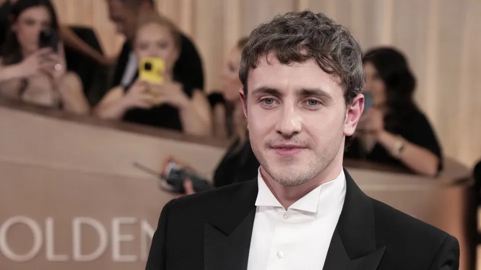 Paul Mescal e saída com a namorada depois dos Globos de Ouro. Há imagens