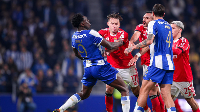 As imagens que não viu na TV do Clássico entre FC Porto e Benfica