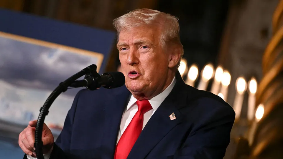 Donald Trump. Hábito estranho ao falar pode ser sinal de doença grave