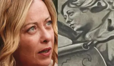 Rosto de Meloni pintado em fresco restaurado? Semelhança causa polémica