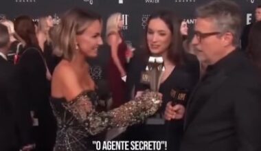 Entrega de troféu do Critics Choice para 'O Agente Secreto' repercute mal nas redes