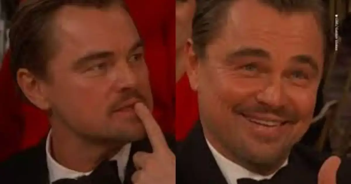 Com quem Leonardo DiCaprio estava falando no Globo de Ouro? Descubra