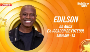 Edílson entra no Big Brother Brasil