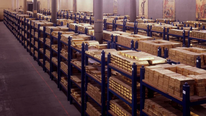 Ilustração do ouro da Venezuela