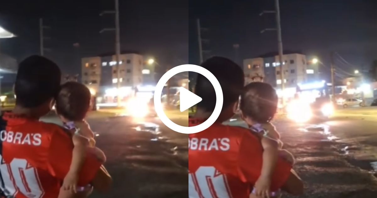 Família emociona ao passar a virada com o pai motorista