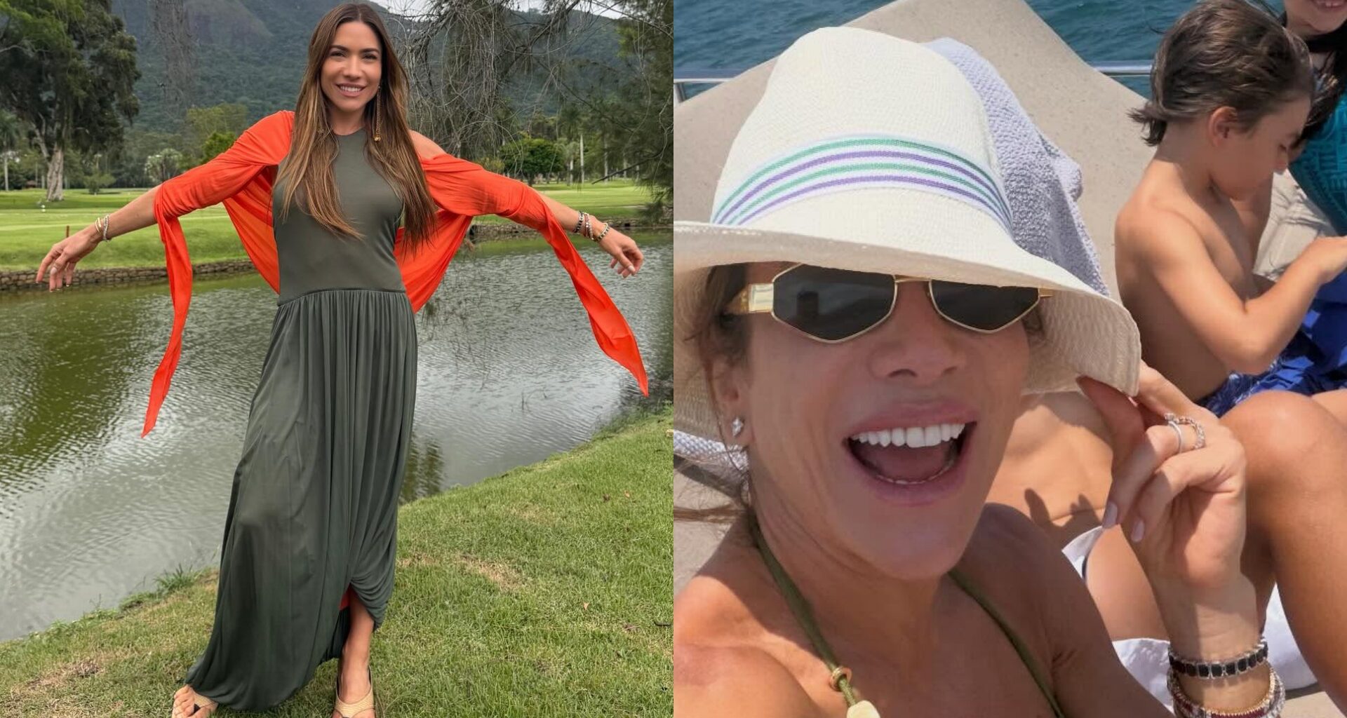 Patricia Abravanel mostra viagem em família