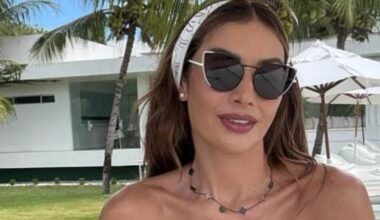 Patrícia Poeta exibe estilo dos anos 1960 em viagem