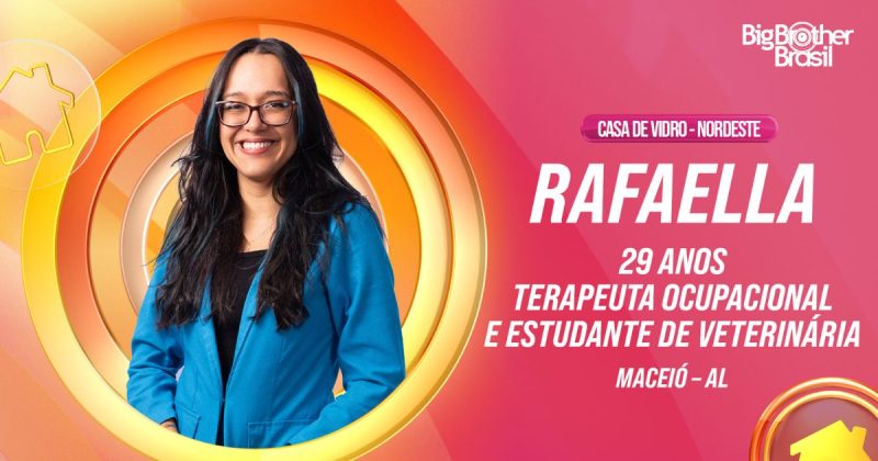 Rafaella é participante da Casa de Vidro da região Nordeste. - Divulgação/Globo/ND Mais