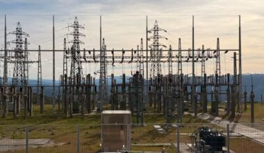 Central elétrica, fornecimento de eletricidade