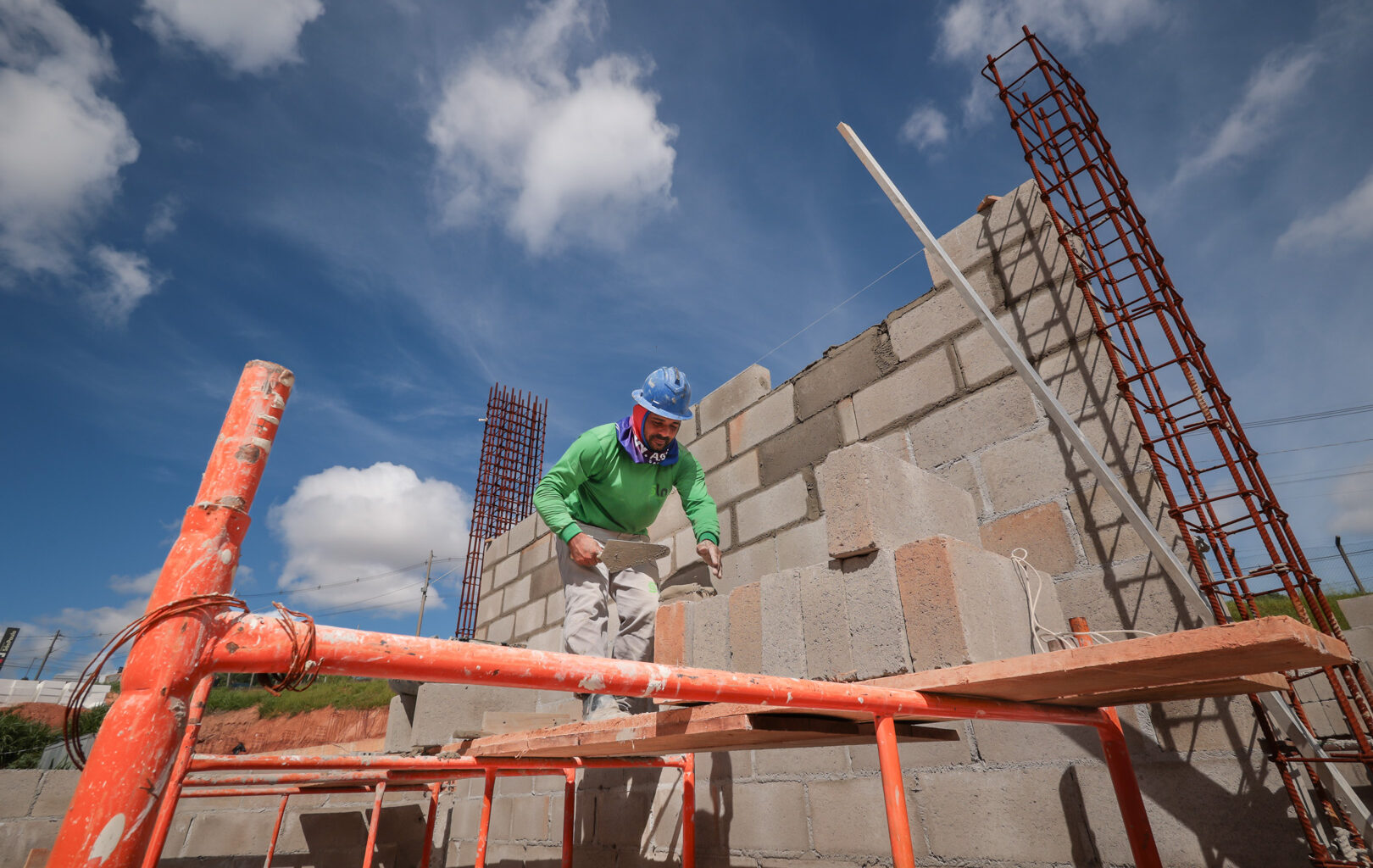 Obra de reforma e ampliação da UBS Tamoio avança sem interrupção nos atendimentos