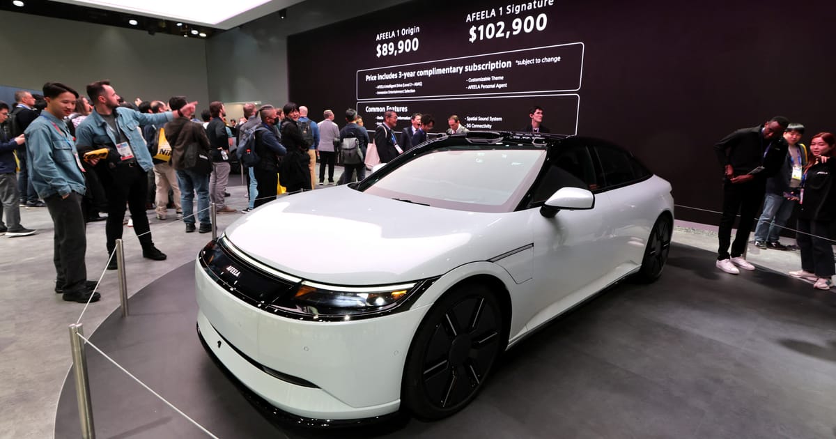 Sony Honda Mobility revela protótipo de carro …