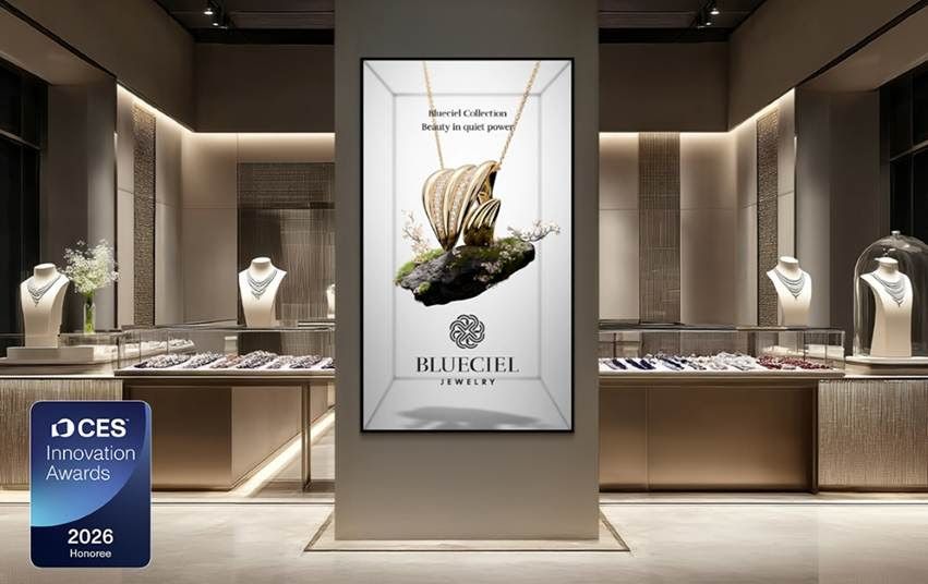 Samsung estreia no segmento empresarial na CES 2026 com o Spatial Signage