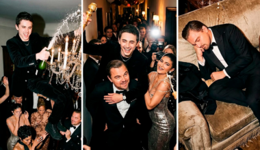 Artista incendeia as redes com fotos 'inéditas' de festa selvagem pós-Globo de Ouro